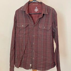 Kuhl Mens long sleeve, flannel